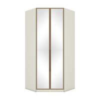 Canto Closet Modulado Com 2 Portas Com 3 Gavetas Com Espelho Predileto Henn