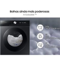 Lava e Seca Samsung Bespoke WD14B 14kg Preta 220V WD14BB944DGBBZ