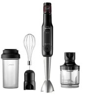 Mixer Philips Walita Pro Mix 3 em 1 Preto Inox 400W RI2622/70