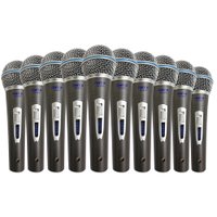 Kit Com 20 Microfones Dinâmicos com Fio TK 22C Onyx