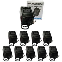Kit Com 15 Fontes Alimentação Bivolt 9v 0,5a MA9500 Microdigital