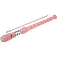 Kit 10 Flautas Doce Germânica FL 20G New York  Rosa Claro