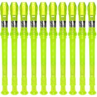 Kit 25 Flautas Doce Germânica Verde Translucida FL 20G G NY