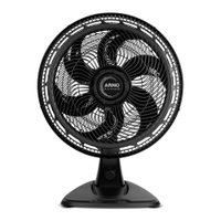 Ventilador de Mesa X-TREME 6, 2 em 1 40 cm 6 Pás 140w Ve60 127v Arno - Preto