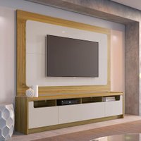 Painel P/ TV até 75 Polegadas Oslo Freijó e Off White 217 cm