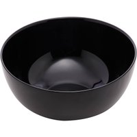 25 Cumbucas Vidro Opalino 300ml Bowl Tigela Restaurante Diwali Black 12x5cm