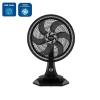 Ventilador Britânia Tecnologia Maxx Force 60W Preto BVT301 - 220 Volts