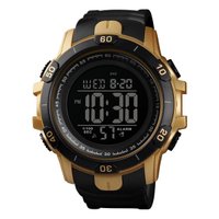 Relógio Masculino Preto e Dourado  Digital 1475