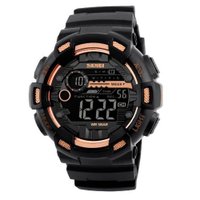 Relógio Masculino Skmei Digital 1243 Cor Preto e Dourado
