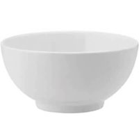 24 Cumbucas 400ml de Melamina Branca 12,5x6cm Restaurante Bowl Tigela de Petiscos Cereal