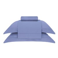 Jogo Cama King Buddemeyer 300 Fios Bud Vision New Colors 2 Azul 081