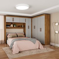 Guarda-Roupa Casal Modulado Hercules Com 9 Portas 4 Gavetas
