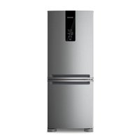 Geladeira Brastemp 447 Litros Frost Free Smart Flow Inverse Inox BRE57FK 110V