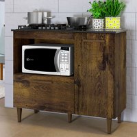 Balcão 2 Portas para Cooktop Com 4 Bocas Zurique Kaiki Móveis