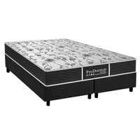 Conjunto Box King: Colchão Molas Probel Prolastic Sleep + Base CRC Suede Gray(193x203)