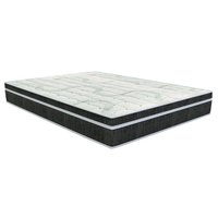 Colchão Queen p/ Hotelaria Molas Bonnel Venezia Black Euro Pillow (158x198x24) - Orthoflex