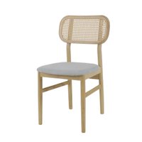Cadeira de Jantar de Madeira Amara Design Elegante e Confortável para Ambientes Sofisticados