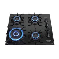 Cooktop Itatiaia Itamaster 4 Bocas Vidro Preto Bivolt 3700000341