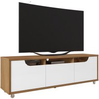 Rack Bancada Para Tv 60 Pol 160cm 11079 Cedro Branco DCASA