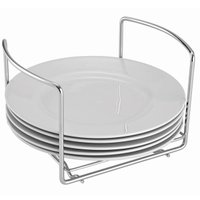 Suporte Porta Pratos de Mesa Posta Bancada Aramado - Masutti