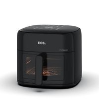 Fritadeira Air Fryer EOS Family 8,2L Chef Gourmet Digital Compacta All Black EAF80P
