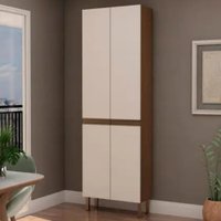 Paneleiro 700 4 Pts Ebano Fosco Off White Fosco