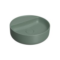 Cuba de Apoio Deca Slim 40X40 L.12040.M.49 Redonda com Mesa Sálvia