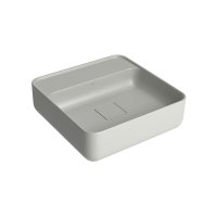 Cuba de Apoio Deca Slim 40x40 L.11040.M.20 Quadrada com Mesa Barbante