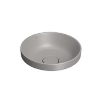 Cuba De Sobrepor Deca Slim 30X30 L.22030.85 Redonda Soft Antracite