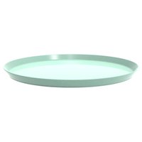 Kit 48 Bandejas Redondas Salgados Doces 28cm Verde Menta Servir Bar Restaurante Bubble Crippa