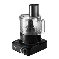 Processador de Alimentos EOS Premium Multipro Master Digital 7 em 1 All Black 1000W EPS03P 110V