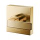 Acabamento Para Registro Docol Stillo 824143 Para Base Deca 1/2", 3/4" E 1" Ouro Polido