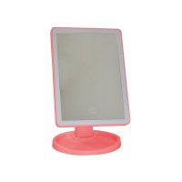 Luminária de Led Dimerizável com Espelho Bivolt Rosa