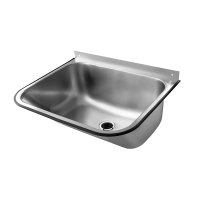 Tanque de Parede Docol Monobloco 01704504 55x45 Inox Polido