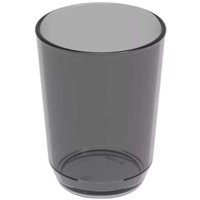 48 Copos Crippa 500ml Plástico Fumê Suco Água Bebidas Refeitórios Escolar