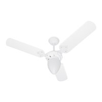 Ventilador De Teto Venti-Delta New Delta Light GP Com 3 Pás Branco 220V 38-3291