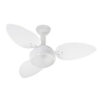 Ventilador De Teto Venti-Delta Miray com 3 Pás Branco 220V 40-3225