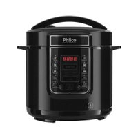Panela De Pressão Elétrica Philco Ppp01P 6L Preta 127V