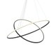 Lustre Pendente Nordecor Inverse Redondo 2529 Preto Led Bivolt