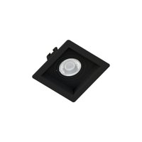 Spot de Embutir Recuado Save Energy MR16 GU10 Bivolt Preto