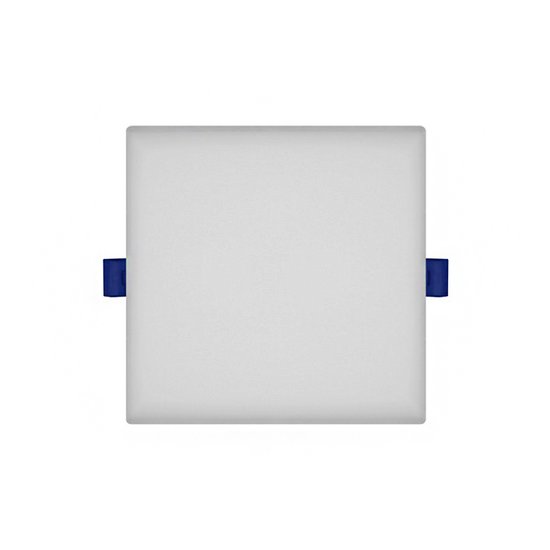 Painel De Led Blumenau Frameless Quadrado Sobrepor/Embutir 17W Bivolt 3000K Luz Amarela