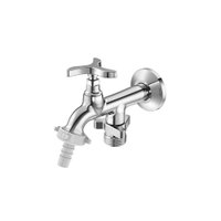 Torneira Para Tanque E Máquina De Lavar Docol Nova Pertutti 904106 De Parede Cromada