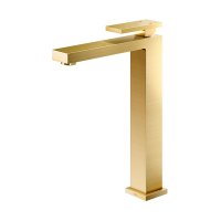 Torneira Misturador Monocomando Docol New Edge 925472 de Bancada Ouro Escovado