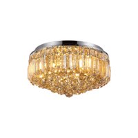 Plafon Skylight Khaleesis 3024 G9 Bivolt Cromado/Champagne