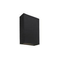 Arandela Germany Mince Led 4W Bivolt Preto 3000K Luz Amarela