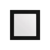Painel Led Save Energy Quadrado Sobrepor Jet Black Bivolt 3000K