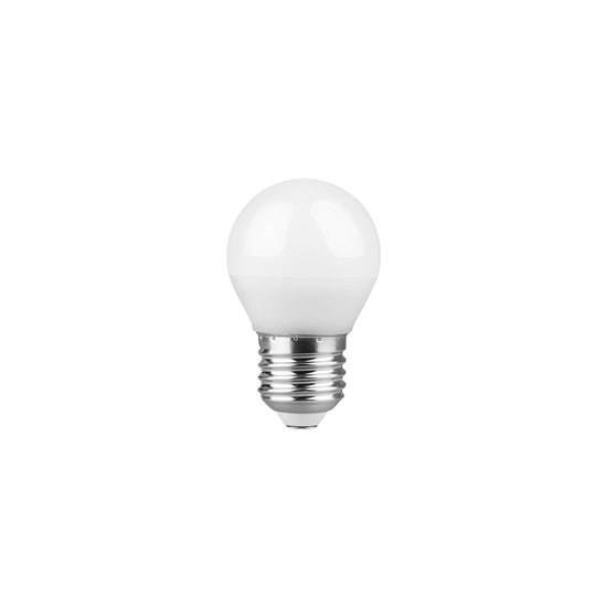 Lâmpada Led Save Energy Bolinha G45 3W E27 Bivolt 2400K Branco Quente Se-225.1150