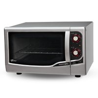 Forno Elétrico de Bancada Fischer Gourmet Grill 44L Prata
