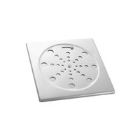 Ralo Quadrado Blukit 10Cm Cromado