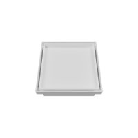 Ralo Oculto Quadrado Astra ROC10 10cm Branco